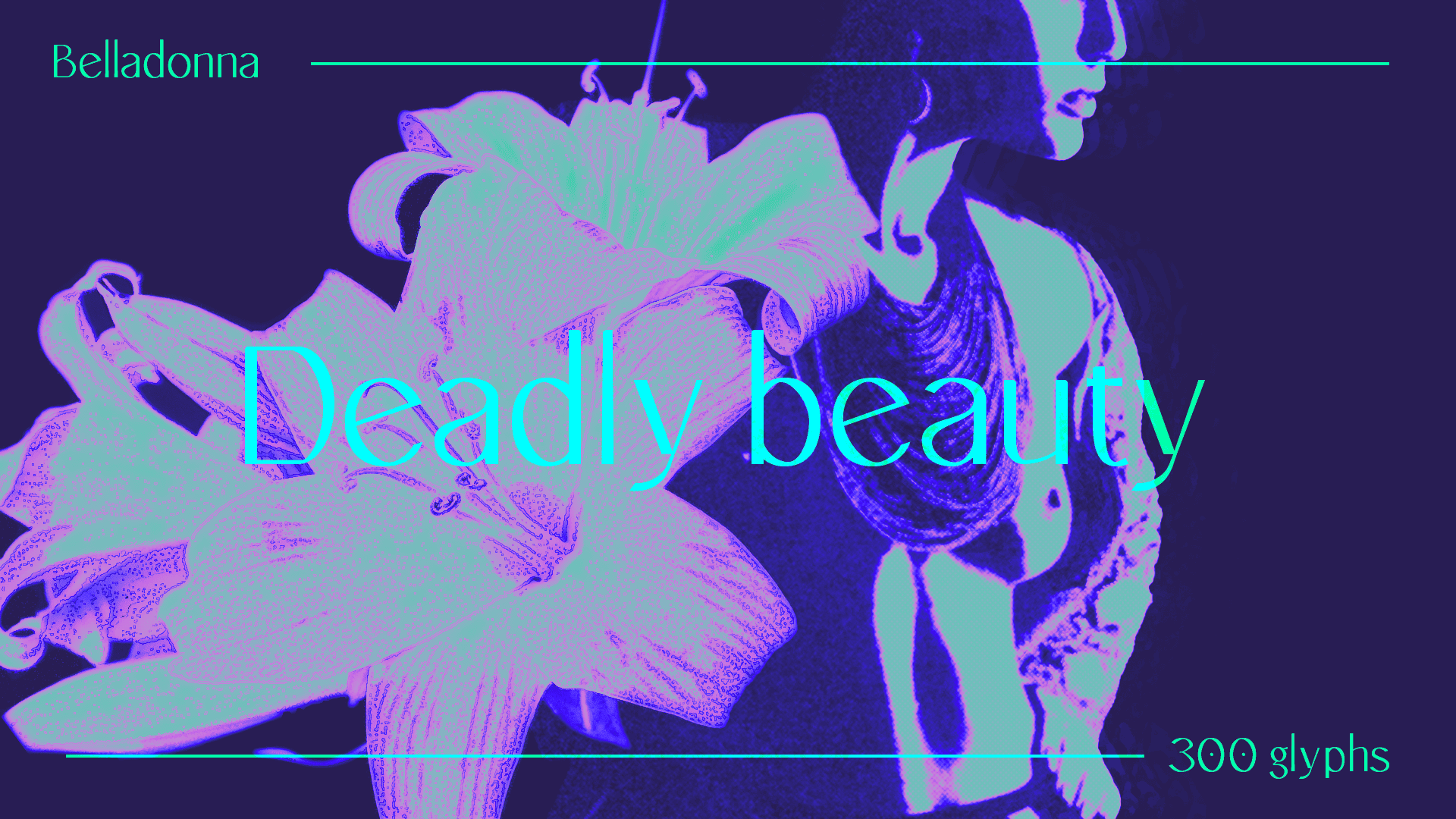 Galatea typeface examples poster2 